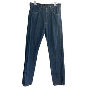 RUSTLER Men’s Dark Wash Blue Jeans Size 33X32‎